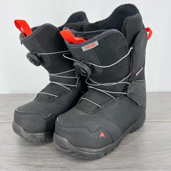 Burton kids unisex Black snowboarding boot size 4K - Picture 5 of 6